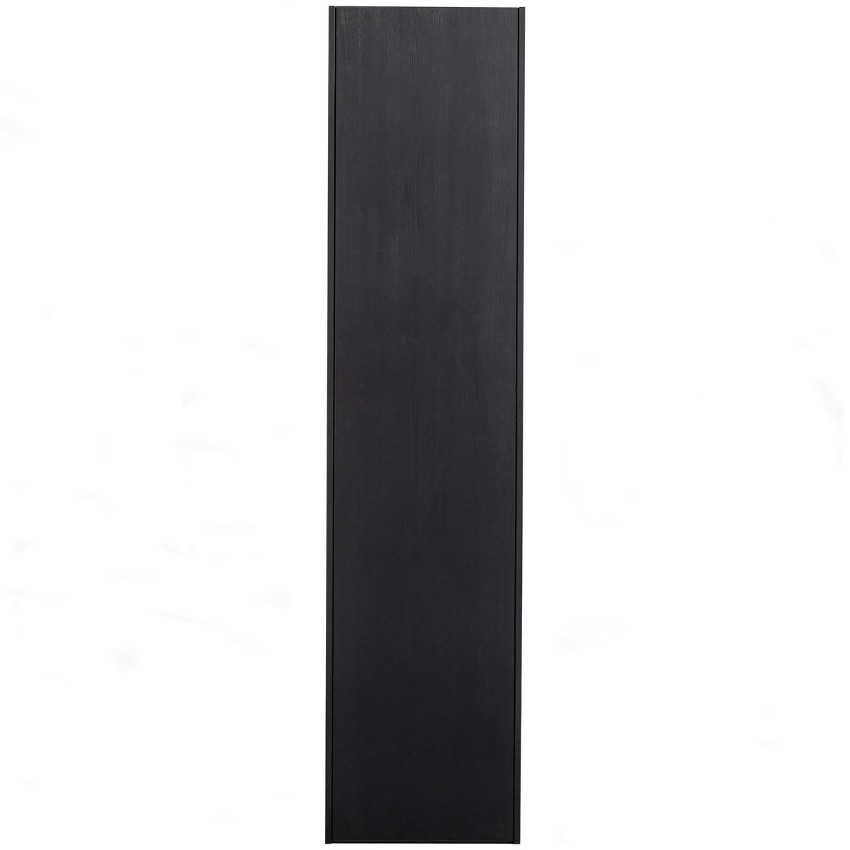 Mehrzweckschrank Teun Schwarz B: 44 Cm - Schwarz, Design, Holz (44/188/35cm) - Livetastic
