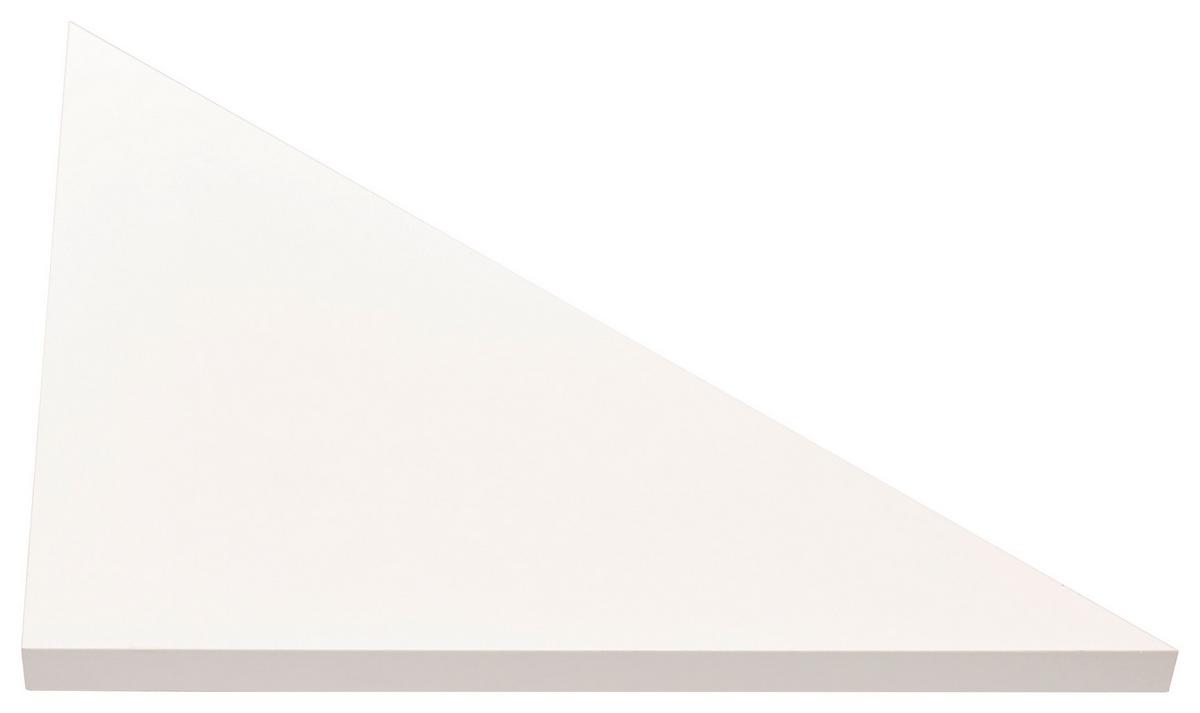 Polc Skate 35/35 Cm - fehér, Modern, faalapú anyag (35/1,8/35cm)
