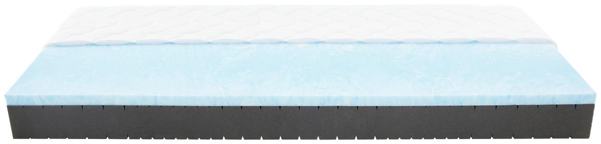 Matratze Moava 90x200 Cm H3 H: 19 Cm - Weiß, Textil (90/200cm) - Primatex