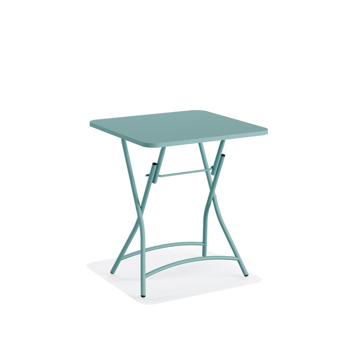 BISTROTISCH BREEZE BISTRO KLAPPTISCH - Blau, LIFESTYLE, Metall (60/74/60cm) - Gardenson