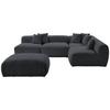 Ecksofa Bloom - Dunkelgrau, Trend, Textil (315/235cm) - Livetastic