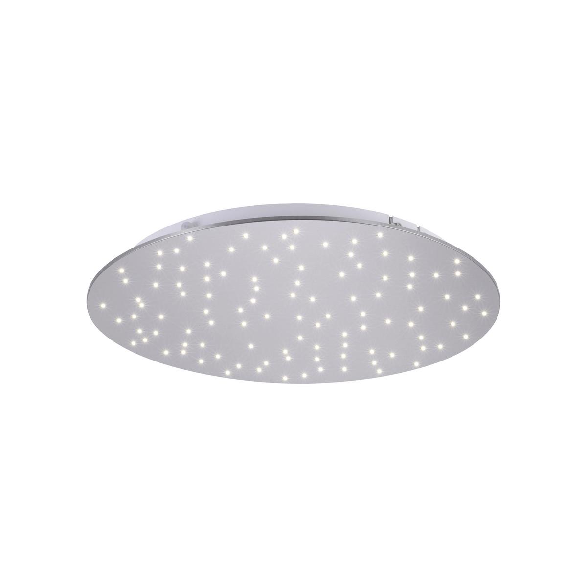 LED-Deckenleuchte Sparkle Ø 48 cm mit Farbwechsler - Silberfarben, Design, Metall (48/4cm)