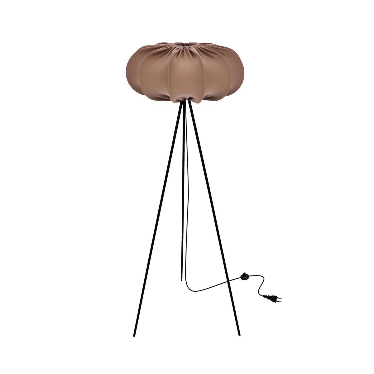 Stehleuchte 51-42026 Caffe - Schwarz/Mokka, KONVENTIONELL, Kunststoff/Metall (52/52/147cm)