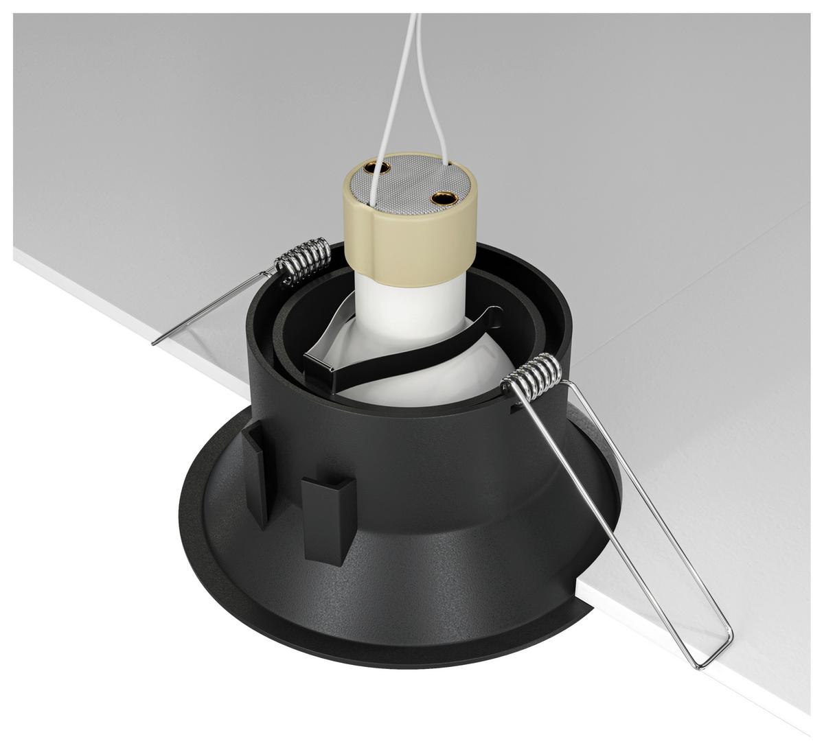 Strahler Dot - Schwarz, Basics, Metall (9,3/4,5/9,3cm) - MAYTONI