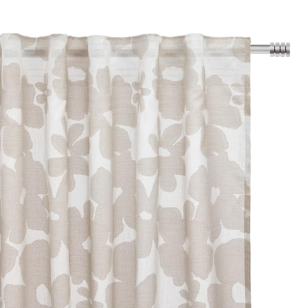 Hotový závěs JANNIKA - béžová, Romantický / Rustikální, plast (140/245cm) - Bessagi Home