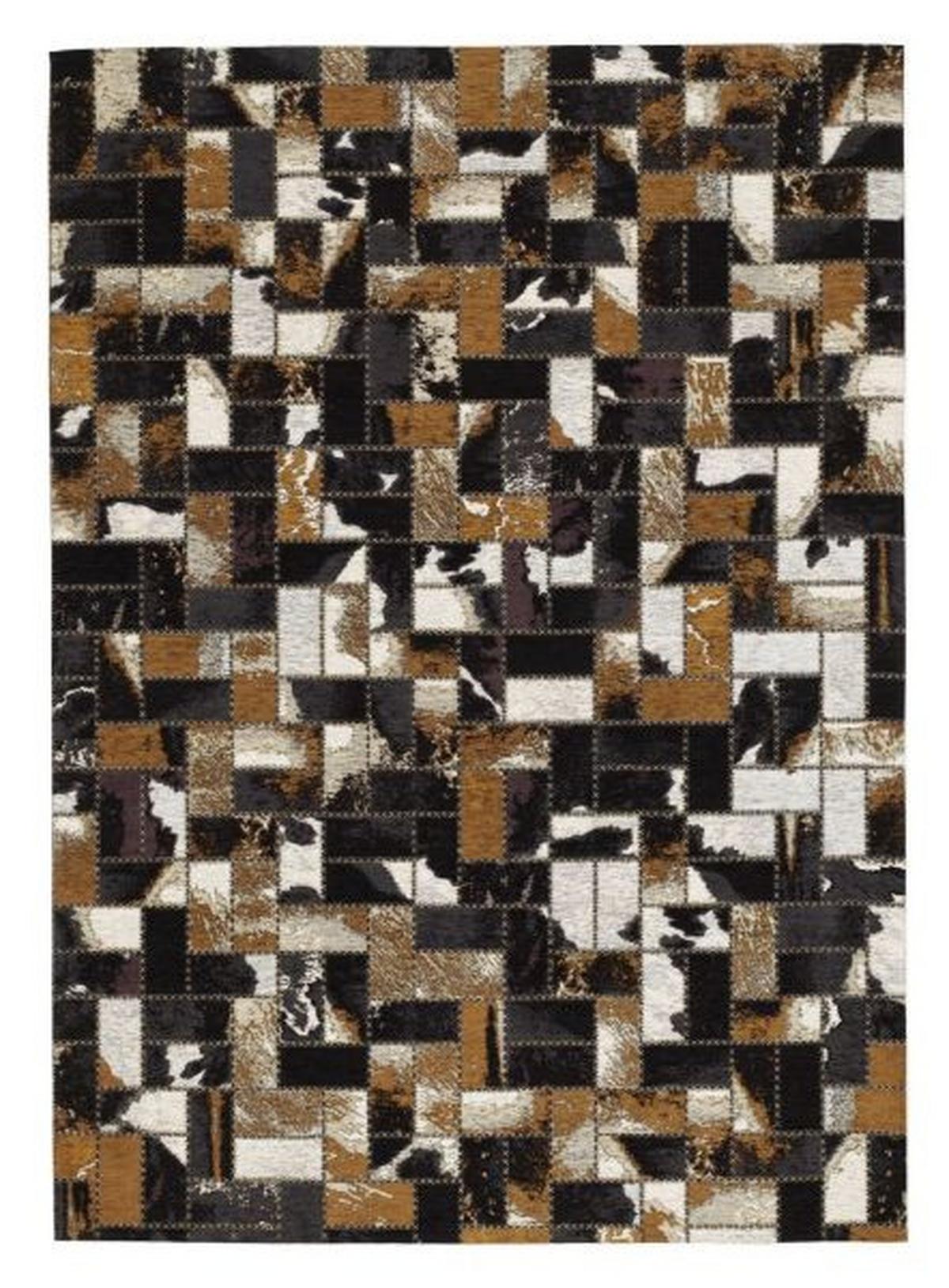 Webteppich Niobe Kalifa Braun 170x240 cm - Braun, Basics, Textil (170/240cm) - Novel