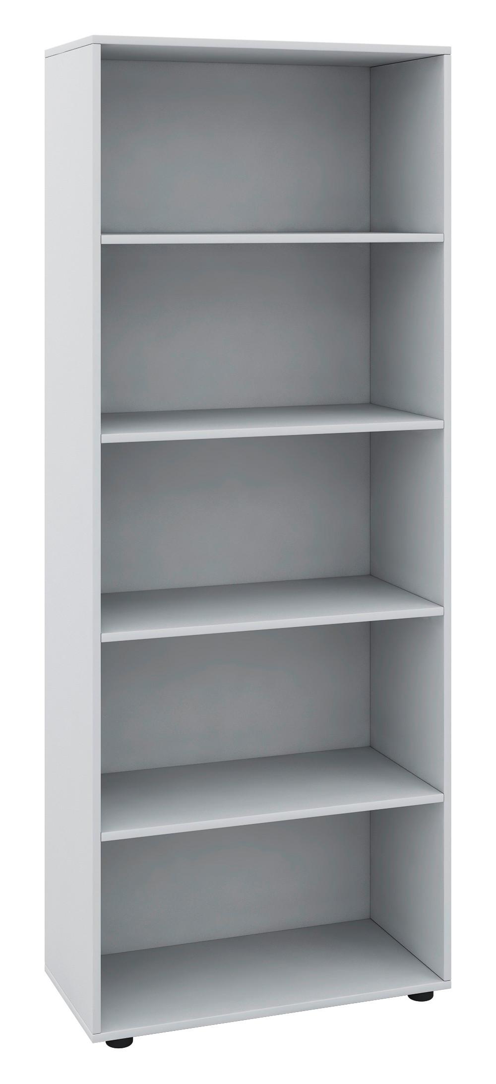 Mehrzweckschrank Vandol Weiß B: 70 Cm - Schwarz/Weiß, Design, Holzwerkstoff (70/178/37cm) - MID.YOU