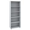 Mehrzweckschrank Vandol Weiß B: 70 Cm - Schwarz/Weiß, Design, Holzwerkstoff (70/178/37cm) - MID.YOU
