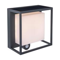 Solarleuchte 6934601118 Curtis - Anthrazit/Weiß, Design, Kunststoff/Metall (16,5/19/9,5cm)