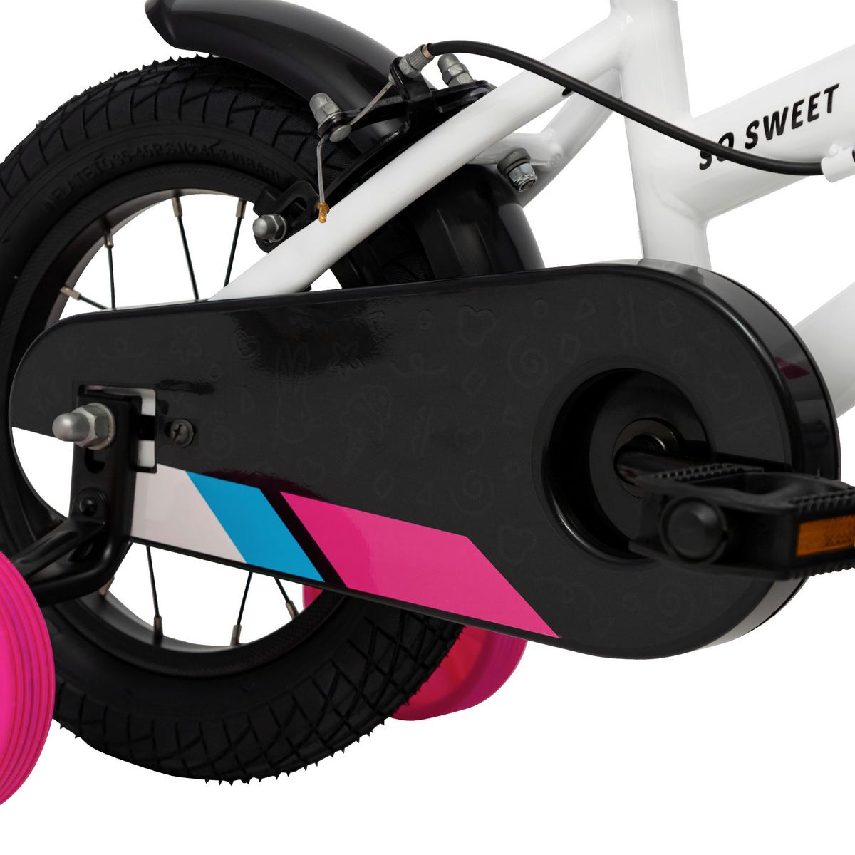 Kinderfahrrad So Sweet Weiß, 12 Zoll - Weiß, Basics, Metall (51/72/85cm)