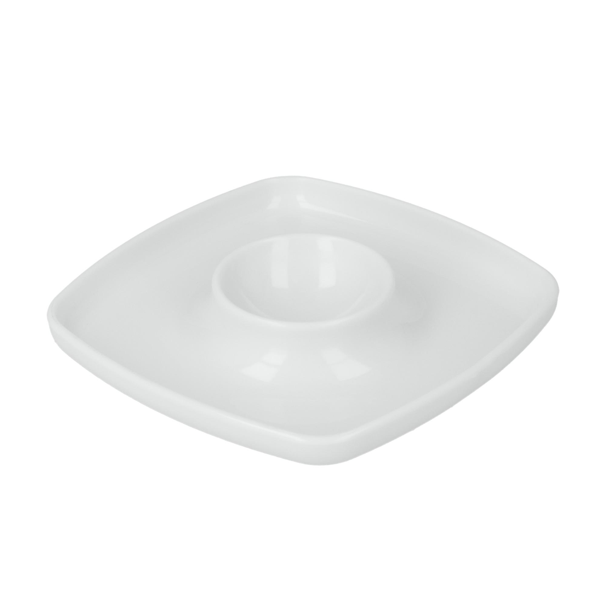 Schlichter Eierbecher in Weiß