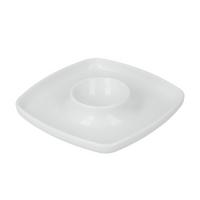 Eierbecherset Murat, Weiß 3er B/H/T: ca. 9,5/16/3,2 cm - Weiß, Basics, Kunststoff (9,5/16/3,2cm) - Metaltex