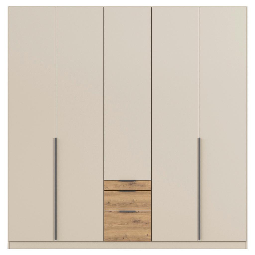 Drehtürenschrank m. Schubladen 226cm Alabama Super Champagner