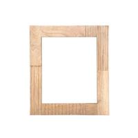 SPIEGEL Naturfarben B: 68cm - Naturfarben, Design, Glas/Holz (68/79/3cm) - MID.YOU