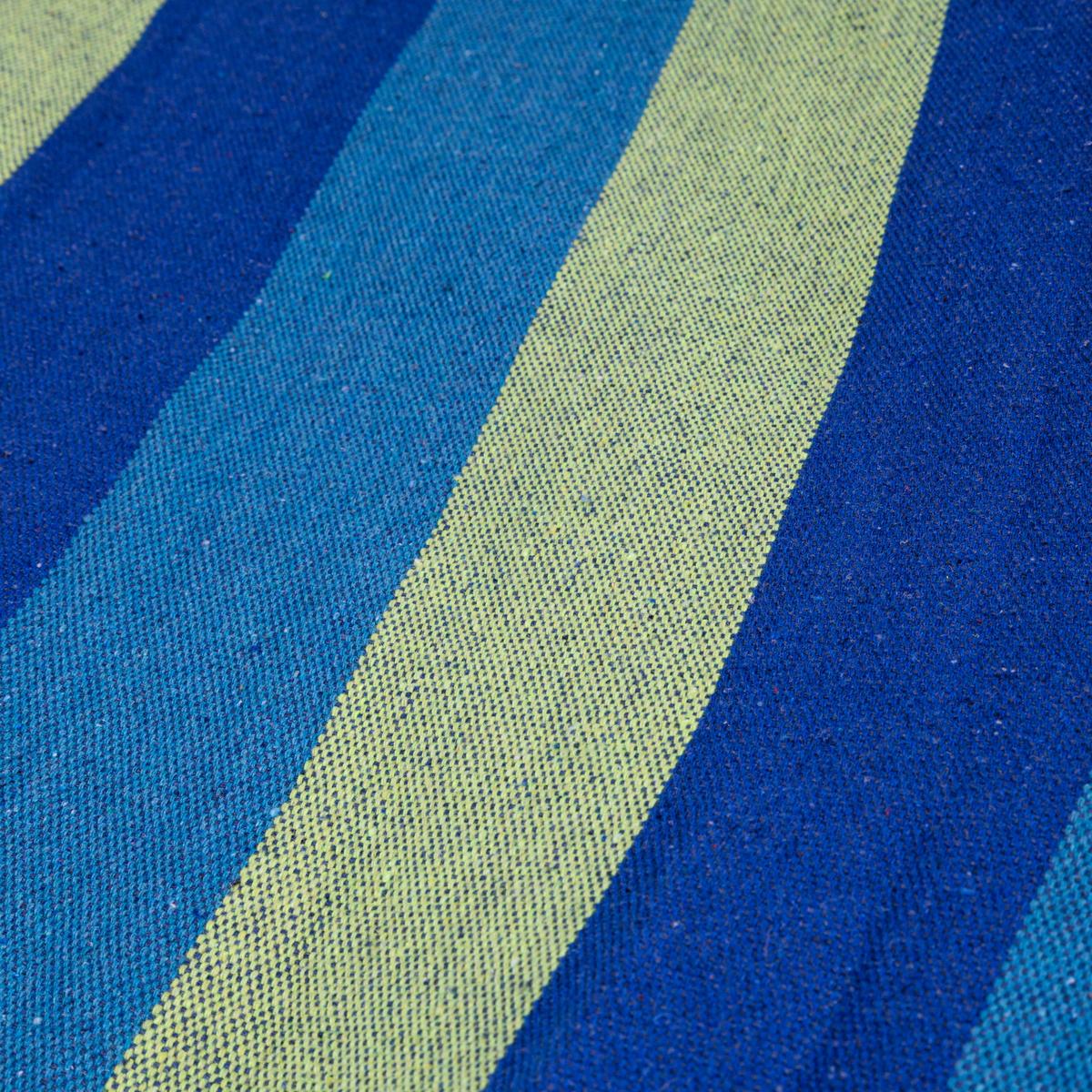 Hängematte mit Gestell Multicolor - Multicolor/Schwarz, Basics, Textil/Metall (270/120/115cm)