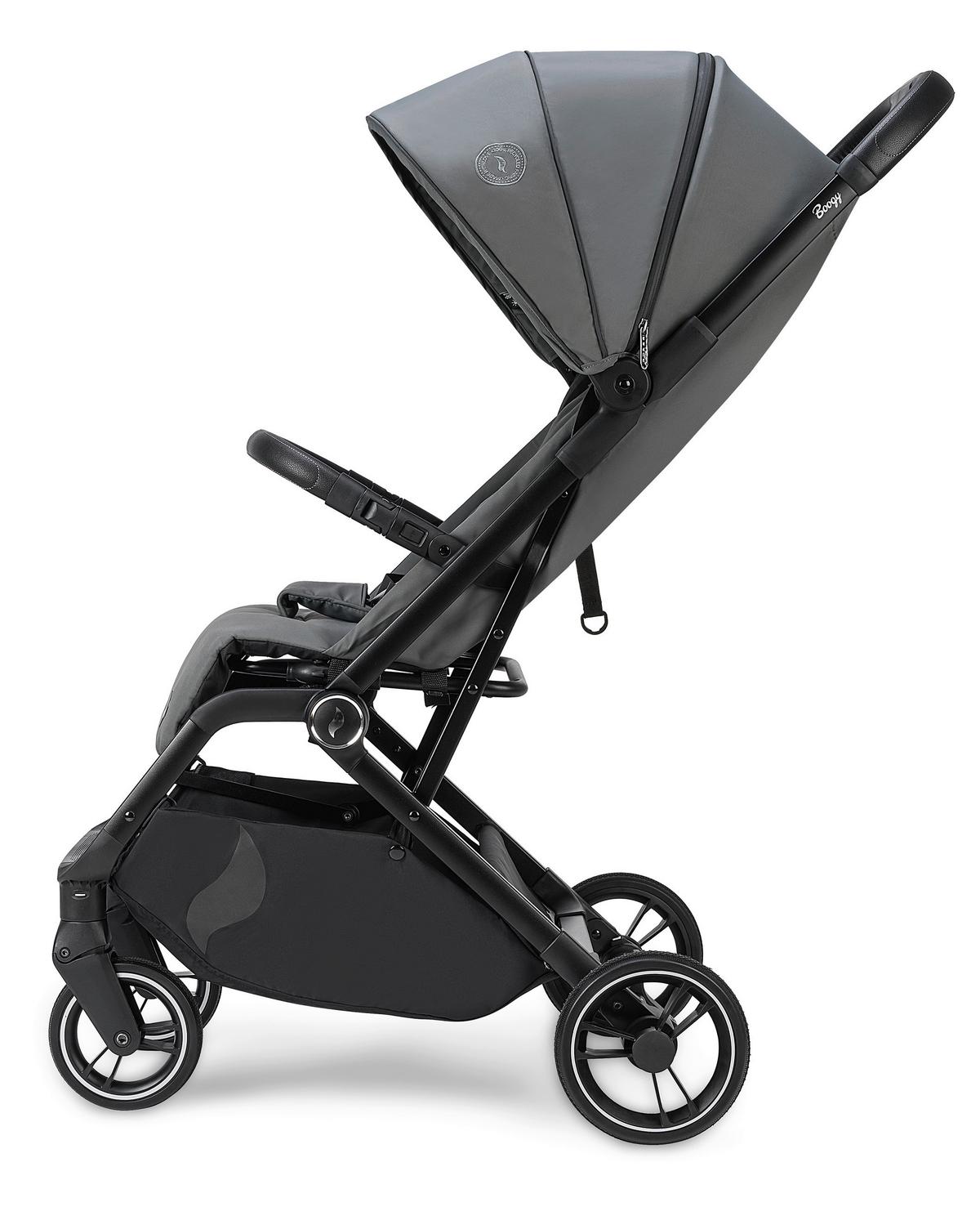 Buggy Boogy 2 Stone Grau, B/H/T: 51x105x84,5 - Dunkelgrau/Schwarz, Basics, Textil/Metall (51/105/84,5cm) - Osann