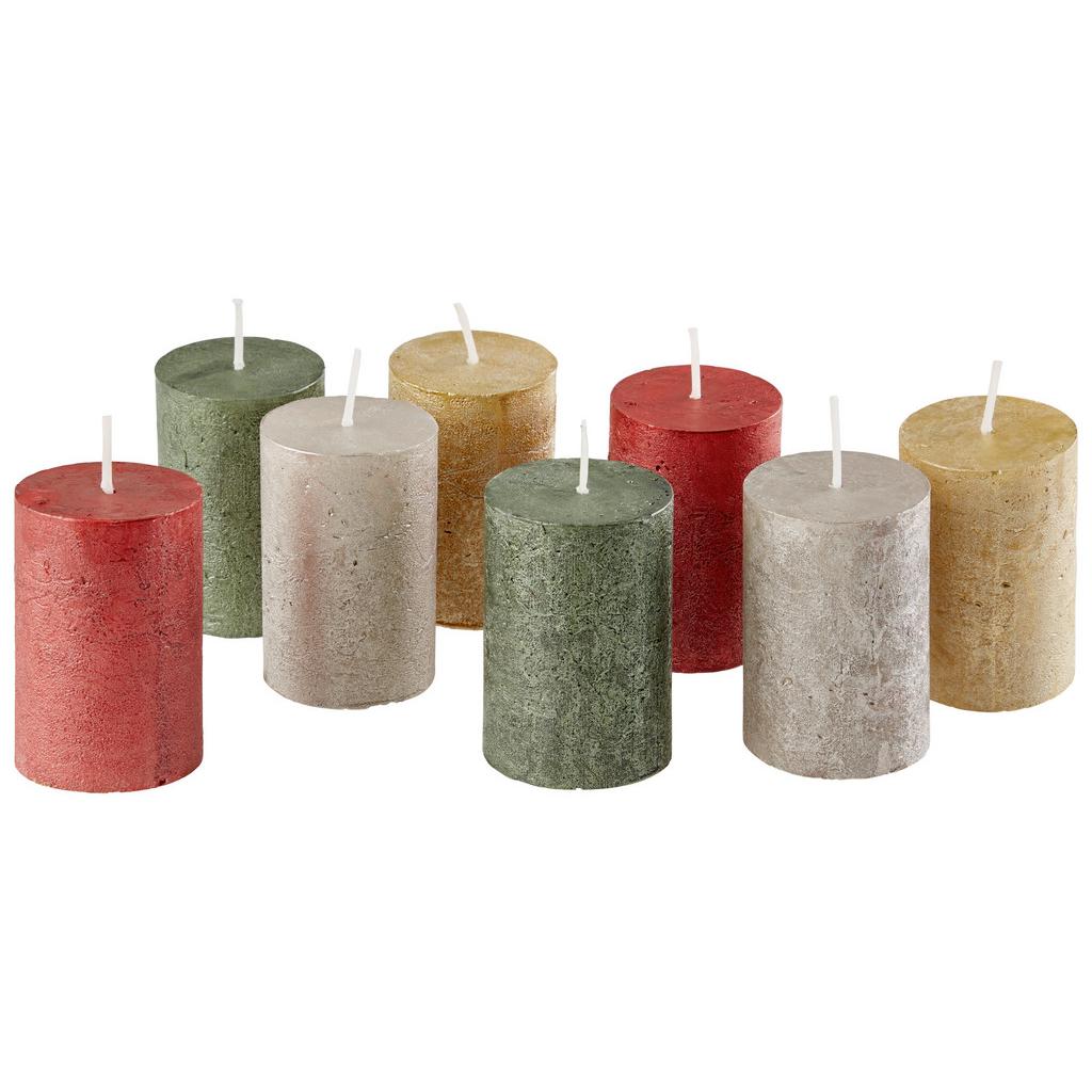 Stumpenkerzenset Carina