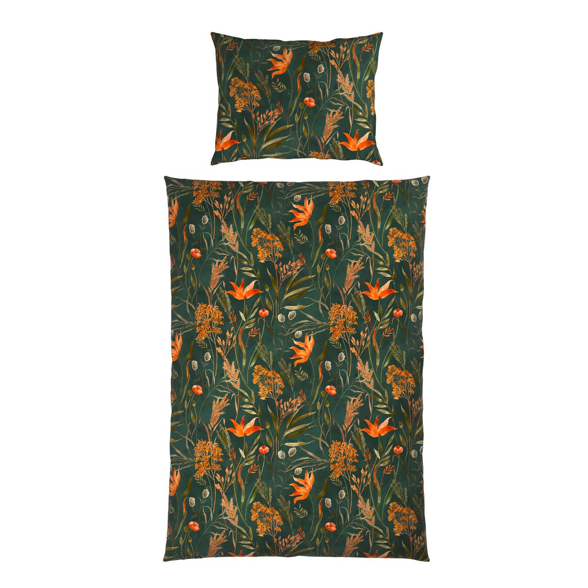 POVLEČENÍ NORA - zelená, Moderní, textil (140/200cm) - Mömax