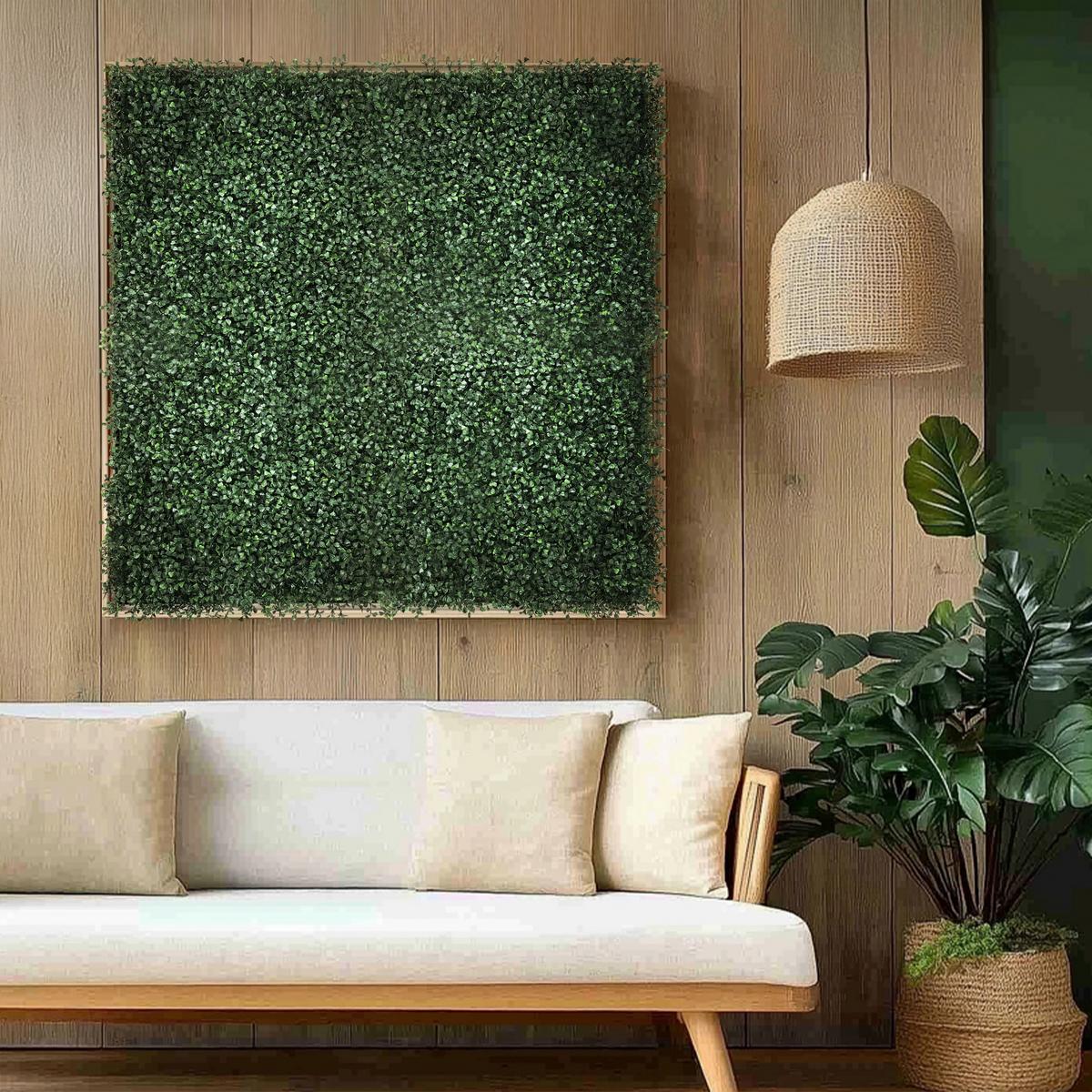 KUNSTPFLANZE Leafluxe Grün B: 50cm - Grün, MODERN, Kunststoff (50/50/7cm) - MID.YOU