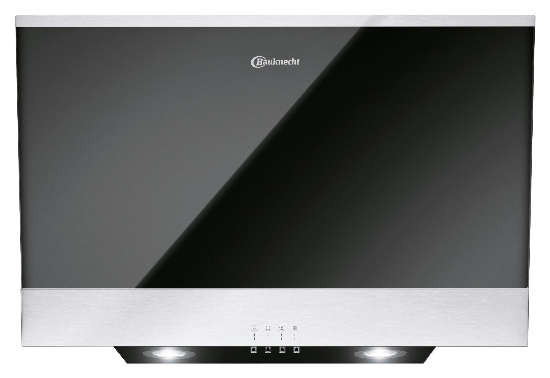 Kopffreihaube Dbhvp 63 lm K Glas Schwarz B: 60 cm mit Led - Schwarz, Basics (60/104/36,2cm) - Bauknecht