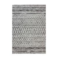 Flachwebteppich Grau Naturfarben Phoenix 120x170 cm - Naturfarben/Grau, KONVENTIONELL, Textil (120/170cm) - Kayoom