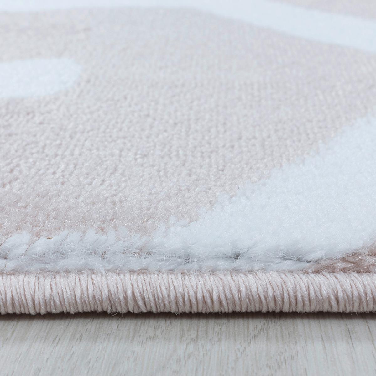 Webteppich Pink Naturfaser Costa 200x290 cm - Pink, Design, Textil (200/290cm)