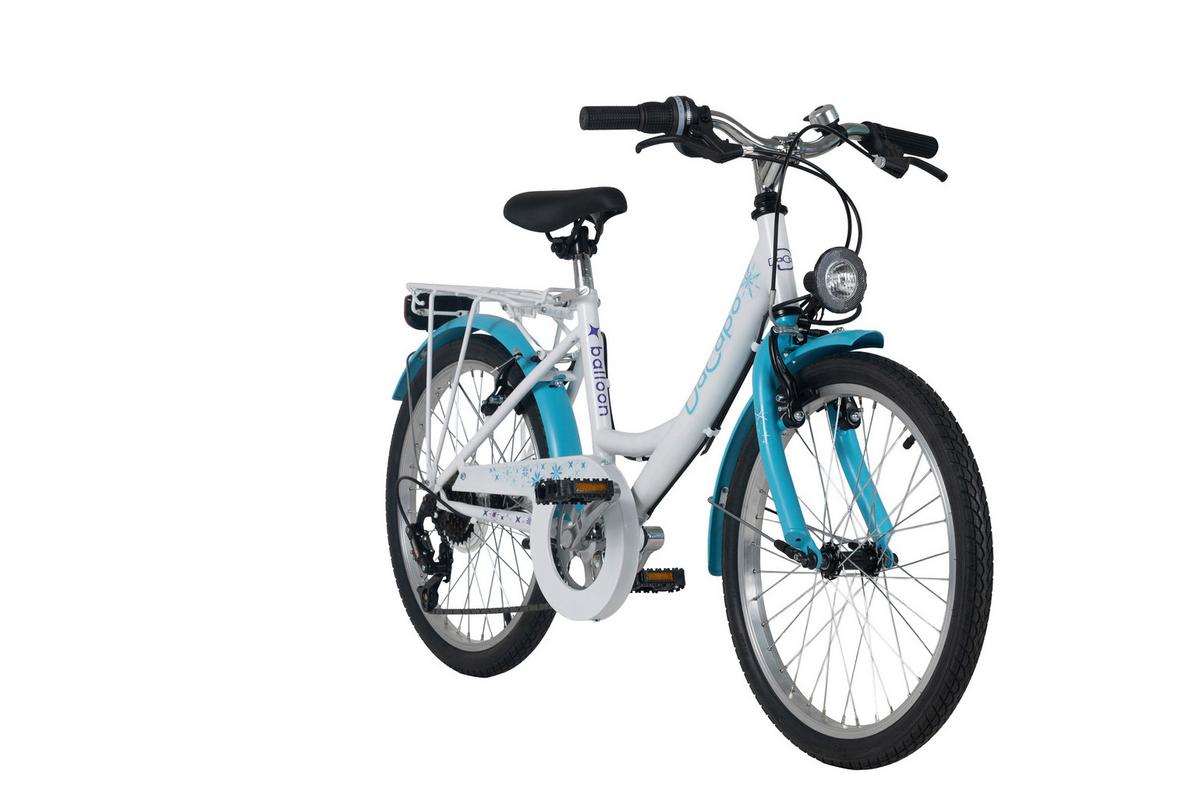 DaCapo Kinderfahrrad Balloon blau 20 Zoll - Blau, LIFESTYLE, Metall (25/140/60cm)