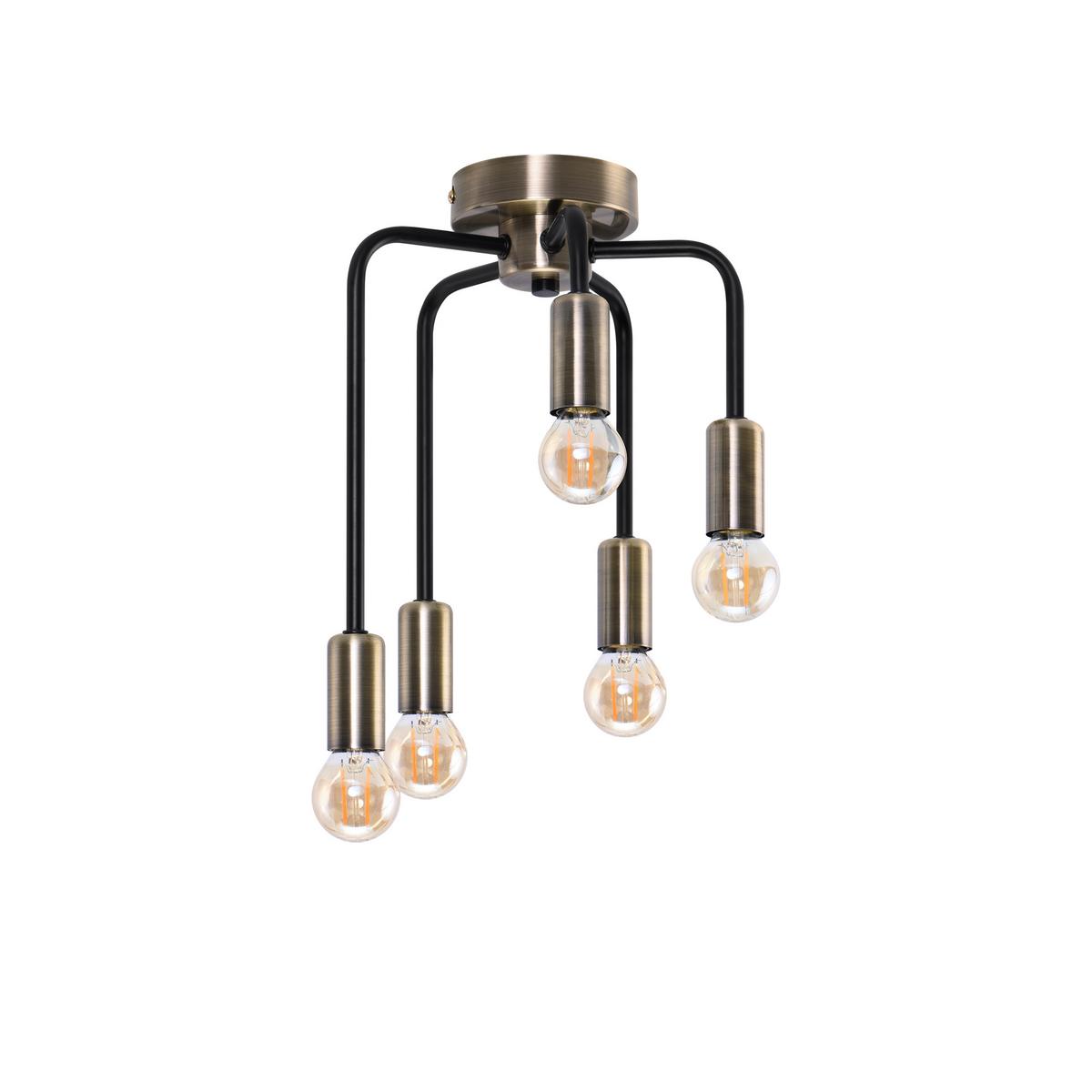 Deckenleuchte 35-01337 - Design, Metall (25.5/25.5/35cm)