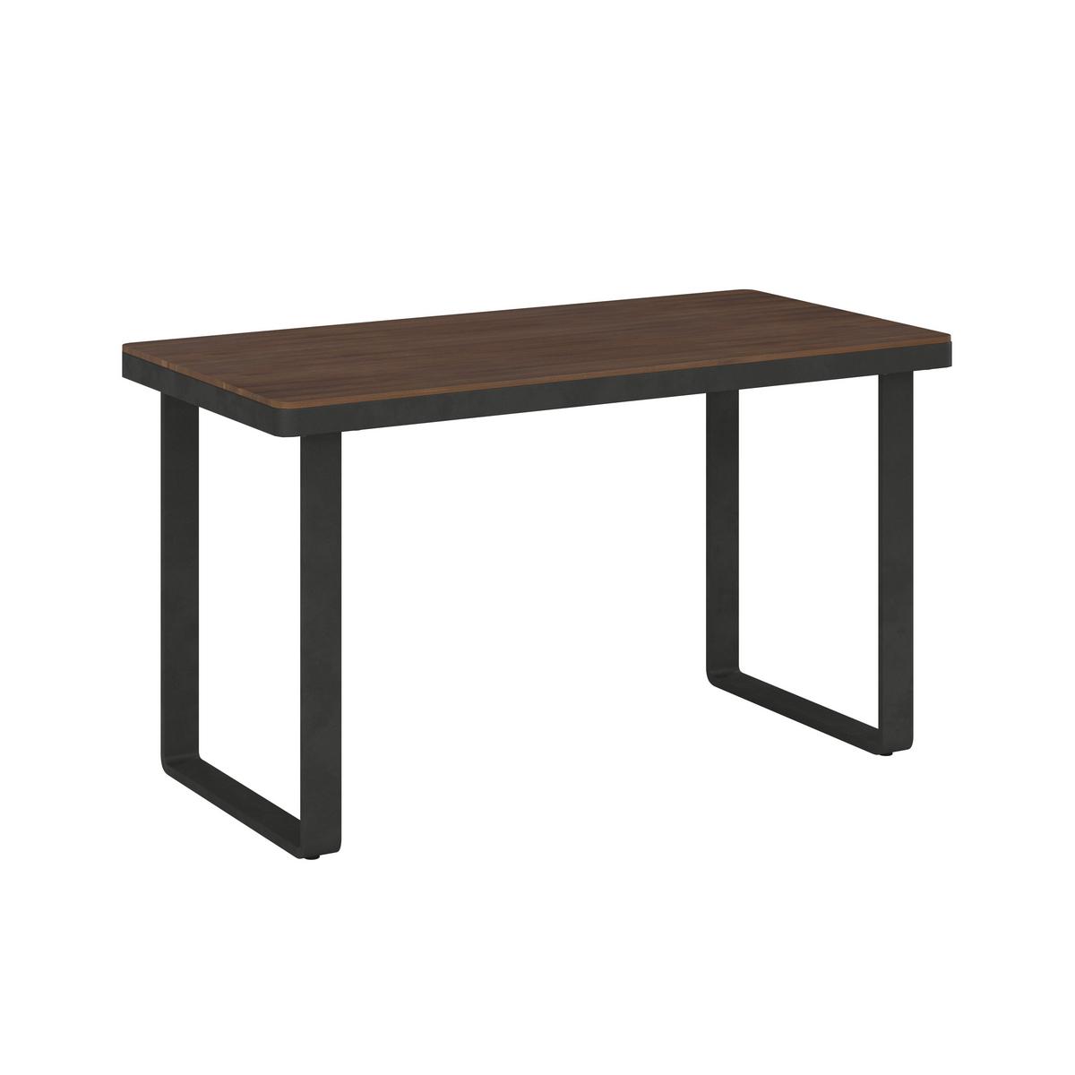 JEDÁLENSKÁ TERASOVÁ SÚPRAVA GIANNA - čierna/krémová, Modern, kov/drevo (221/71/76cm) - Bessagi Garden