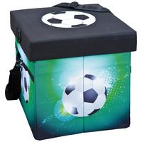 Kühlbox 49 Liter Fußball Mit Tragegurt, Grün/schwarz - fekete/fehér, Basics, textil (37/36/37cm) - MID.YOU