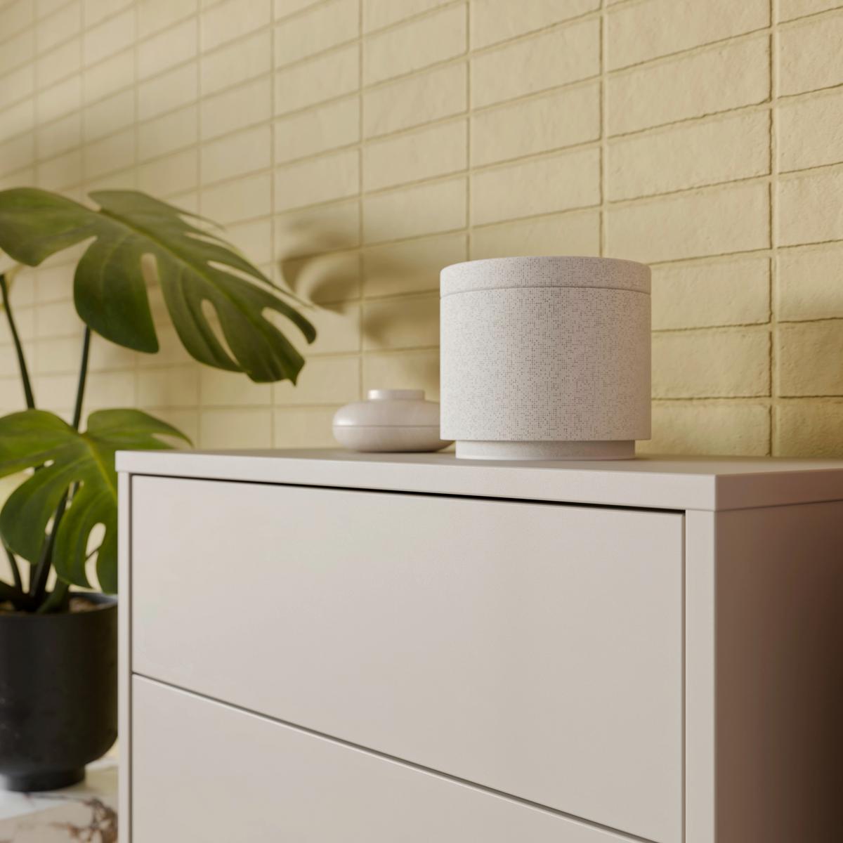 Komoda SPRINGS - béžová hnědá, Moderní, kompozitní dřevo (74,5/99,1/34,9cm)