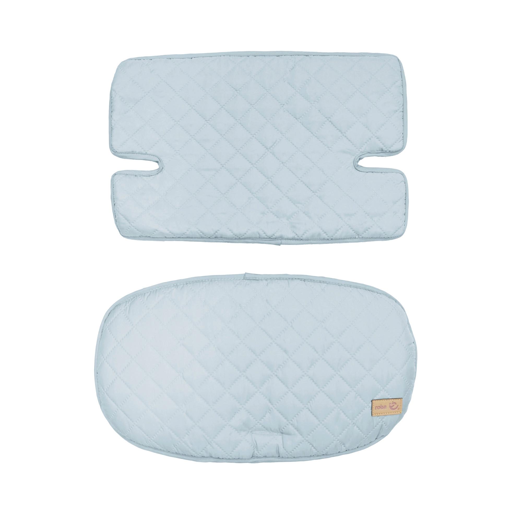 Sitzverkleinerer 2-teilig hellblau - Hellblau, Basics, Textil (40/25/2cm) - Roba