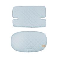 Sitzverkleinerer 2-teilig hellblau - Hellblau, Basics, Textil (40/25/2cm) - Roba
