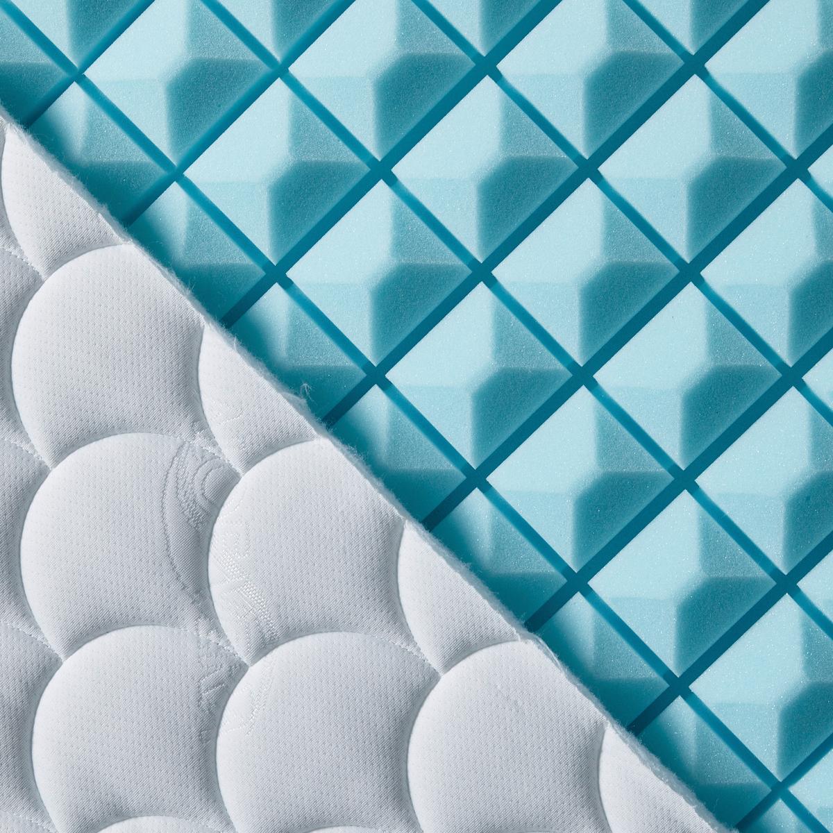 Taschenfederkernmatratze Kairo 140x200 cm H2/H3 H: 23 cm - Weiß, Textil (140/200cm)