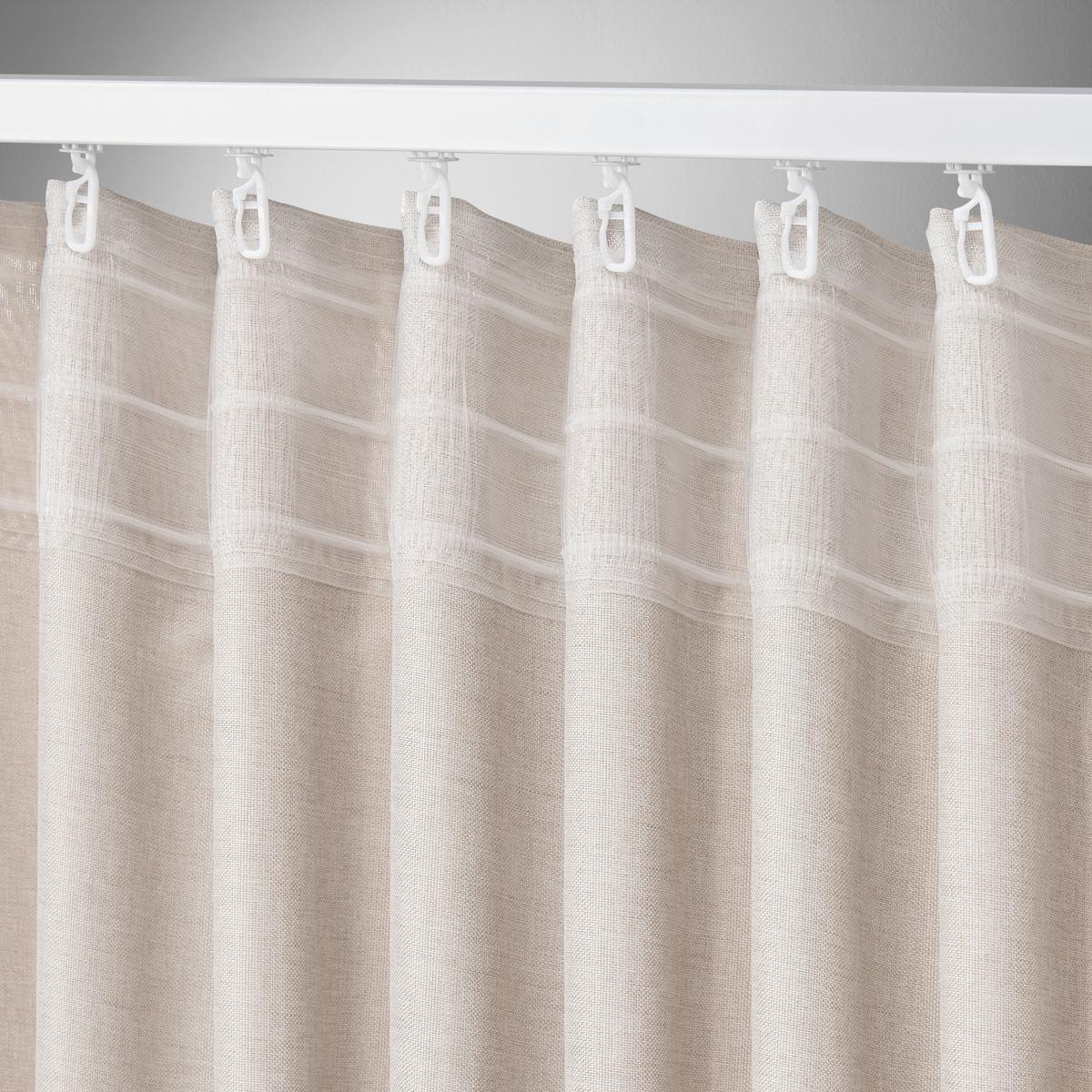 HOTOVÝ ZÁVĚS ULRICH 300CM - pískové barvy, Moderní, textil (135/300cm) - Modern Living