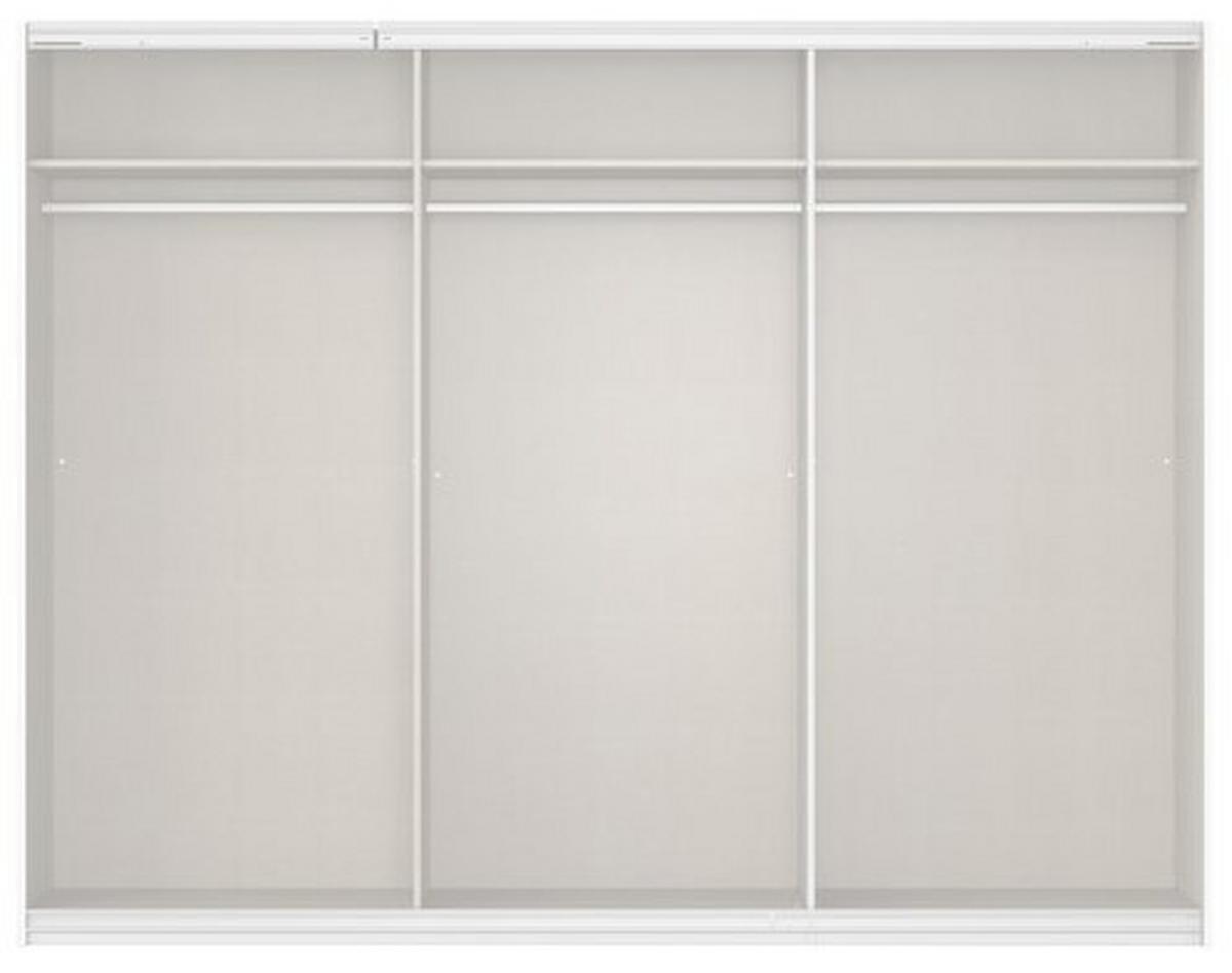 Tolóajtós Szekrény Fifty 300/236 Cm - Pezsgő/Artisan tölgy, Konventionell, faalapú anyag/Üveg (300/236/64cm) - Luca Bessoni