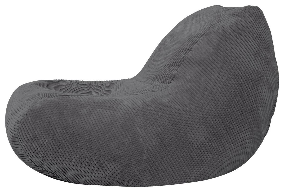 Ülőzsák Bob Lux - szürke, Modern, textil (120cm) - Mömax
