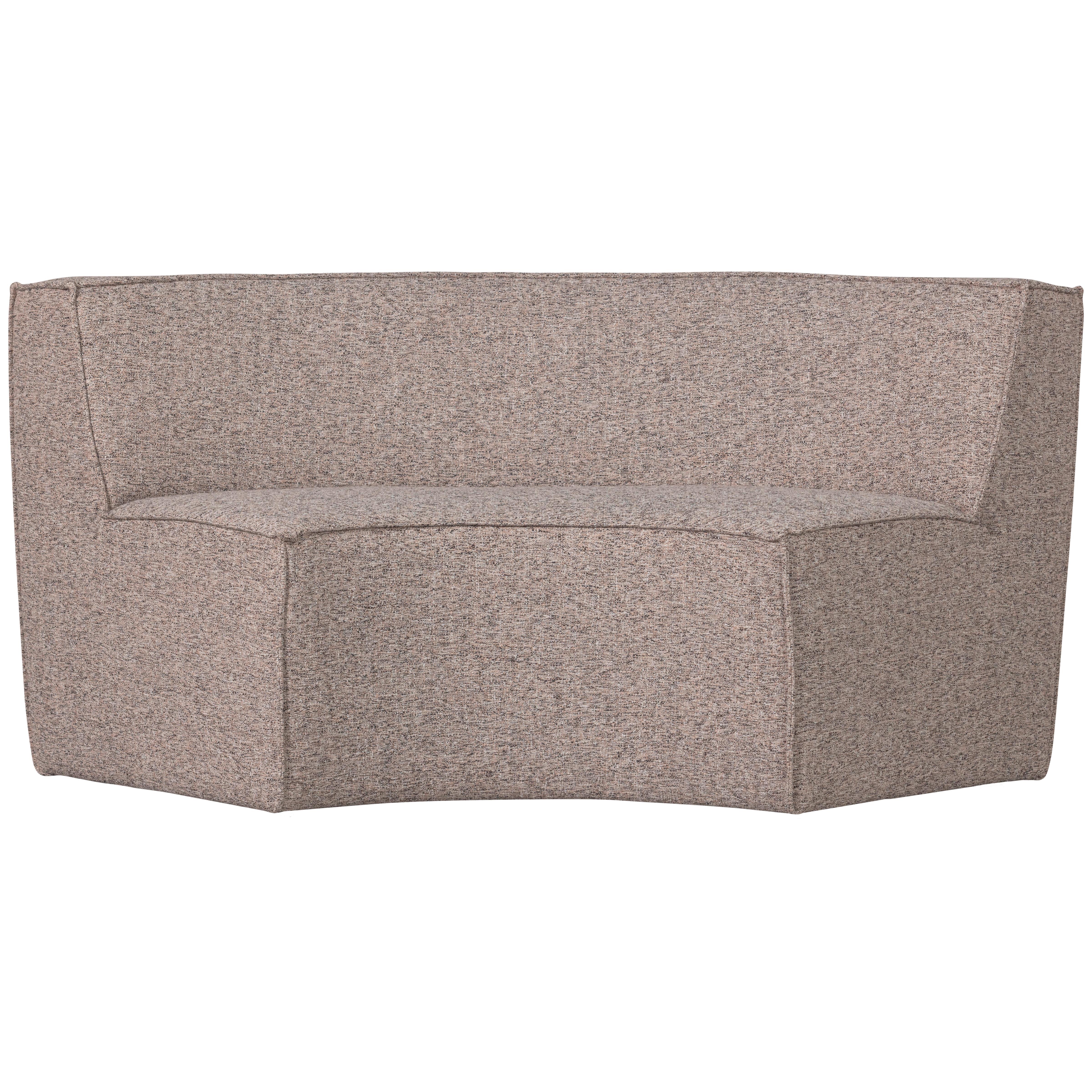Eckbank Europa Sandfarben B: 186 Cm - Sandfarben/Schwarz, Design, Textil (186/85/90cm) - Livetastic