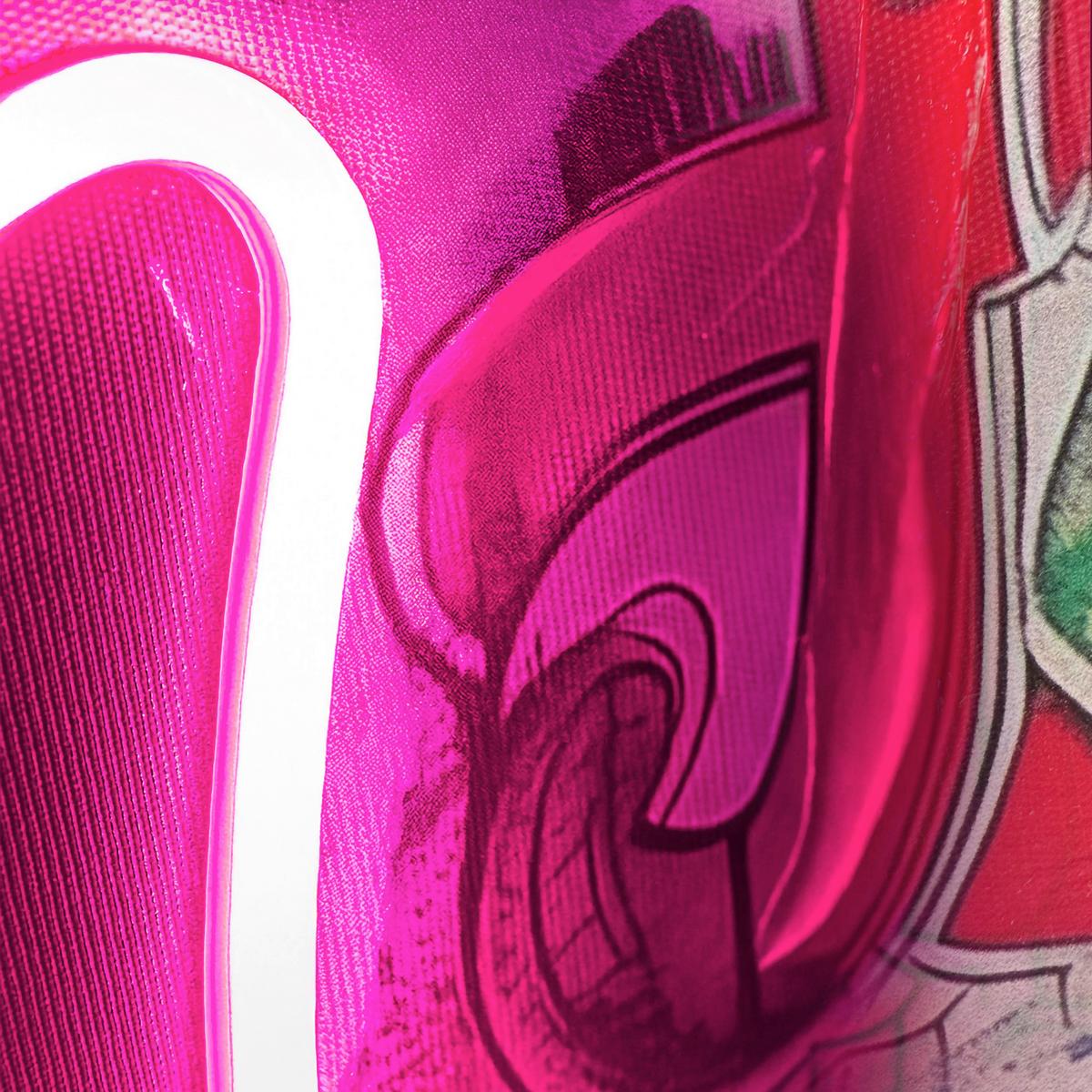 LED-Bild Neon Black Bear - Multicolor/Schwarz, Basics, Holzwerkstoff/Kunststoff (70/100/3,5cm)