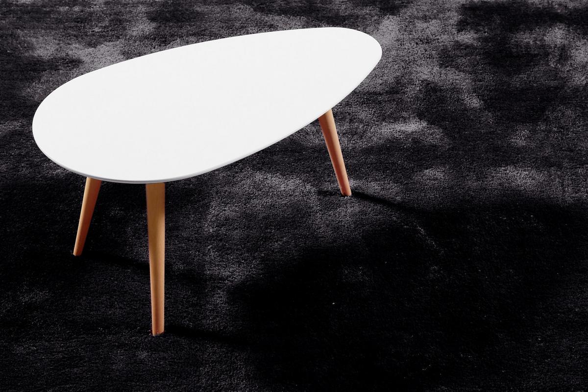 Hochflorteppich Relaxx Schwarz 80x150 cm - Schwarz, Basics, Textil (80/150cm) - Esprit