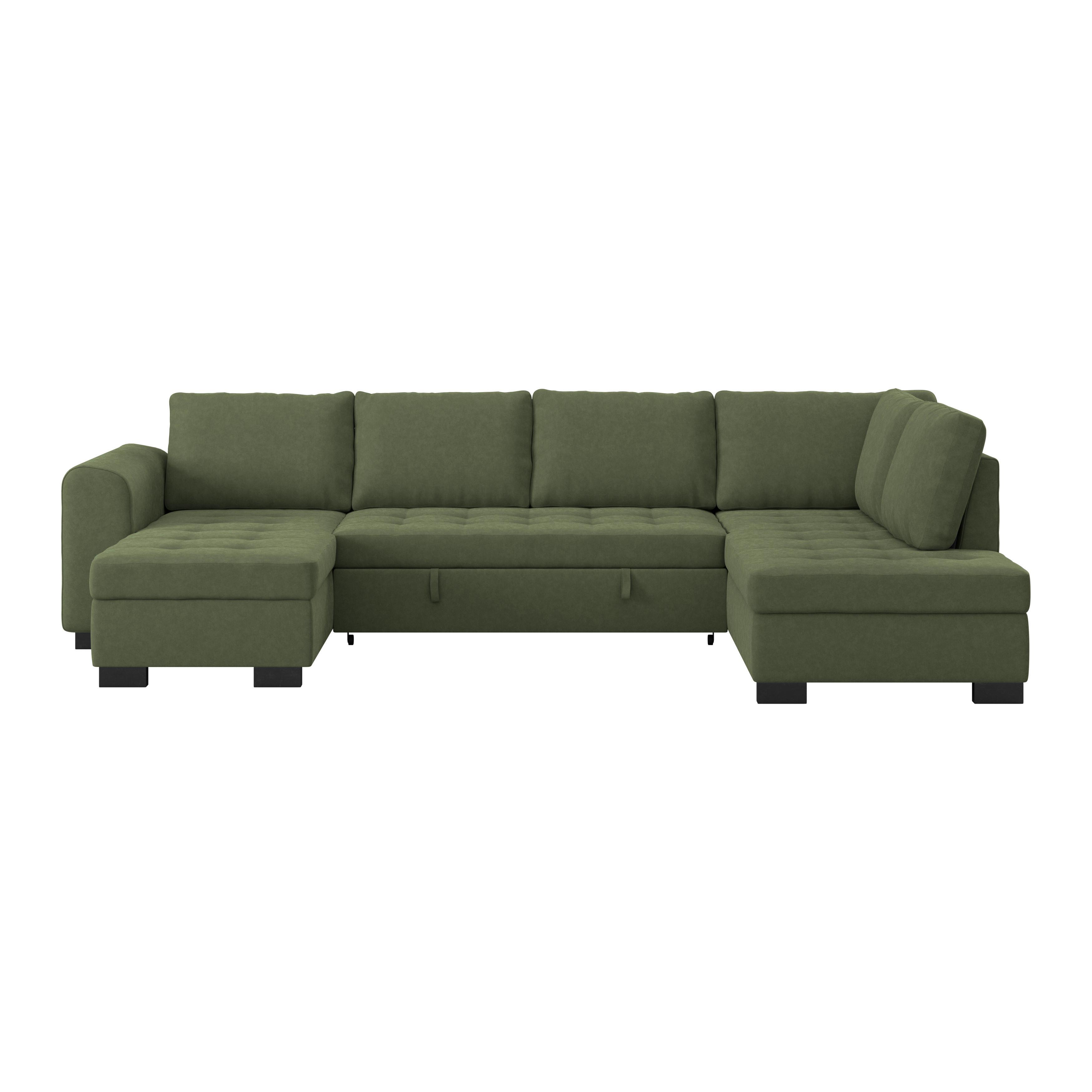 SEDACIA SÚPRAVA MALTE - čierna/sivá, Modern, textil/plast (155/305/178cm) - Based