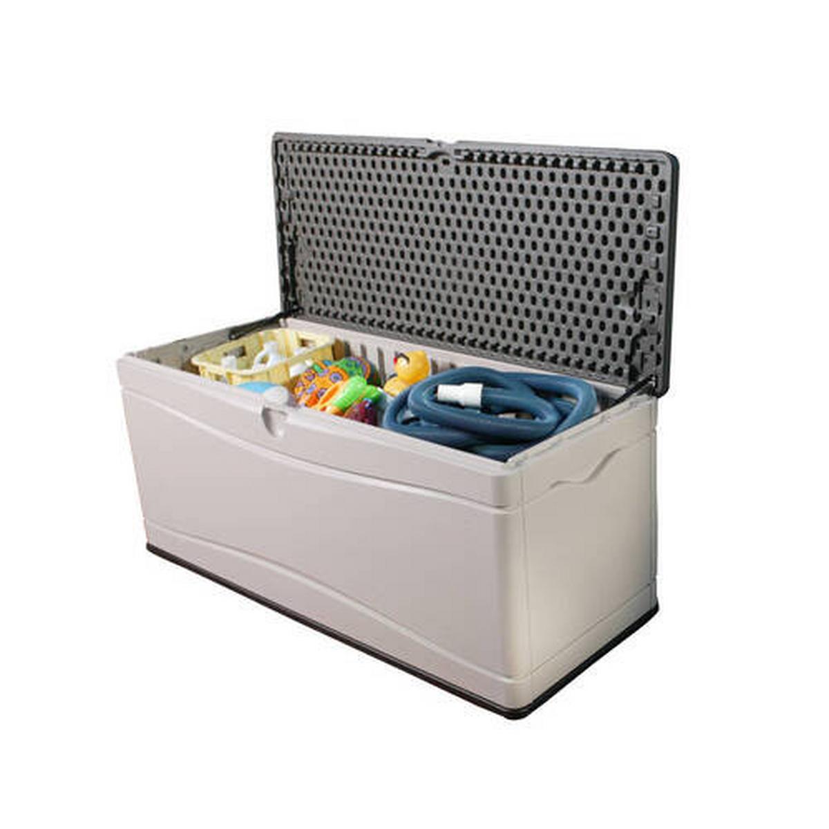 Kissenbox Kissenbox XXL 495 L - Grau, Basics, Kunststoff (153/68/61cm)