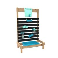 Wasserspielwand Splash Echtholz, Kieferfarben - Kieferfarben, KONVENTIONELL, Holz/Kunststoff (57/92/31cm)