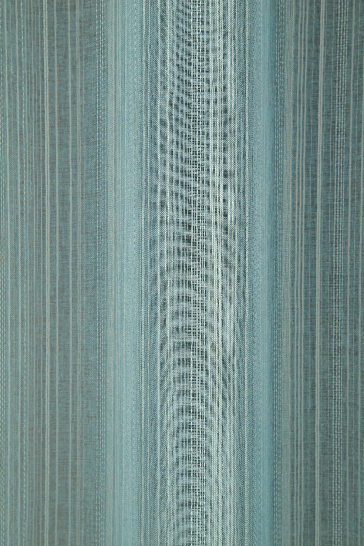 Vorhang mit Band Kiara 135x245 cm Petrol - Petrol, MODERN, Textil (135/245cm) - Luca Bessoni