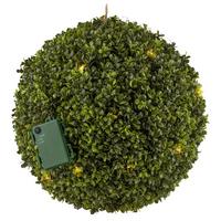 Kunstpflanze Buchsbaum H: 35 Cm - Grün, Design, Kunststoff (35cm) - P & B