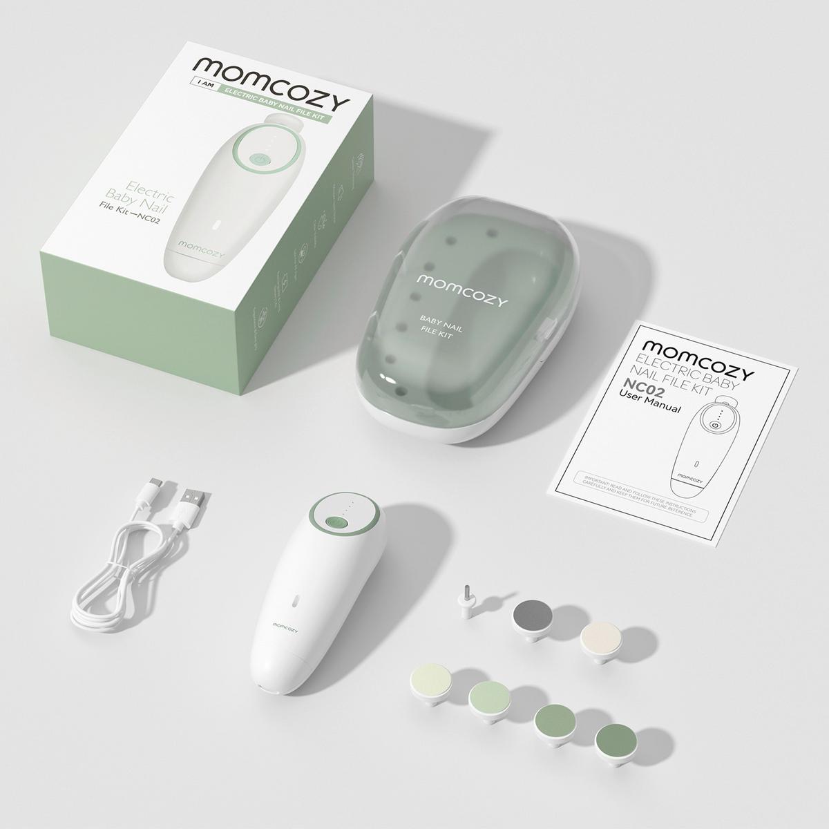 Babypflegeset weiß - Weiß, Basics, Kunststoff (10/16/5,8cm) - Momcozy