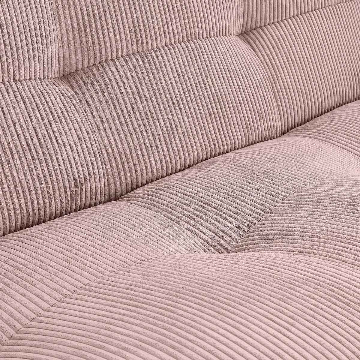 Modul Sofa Giselle Ecke B: 105 Cm Cord Altrosa - Altrosa, Trend, Textil (105/80/105cm) - Livetastic