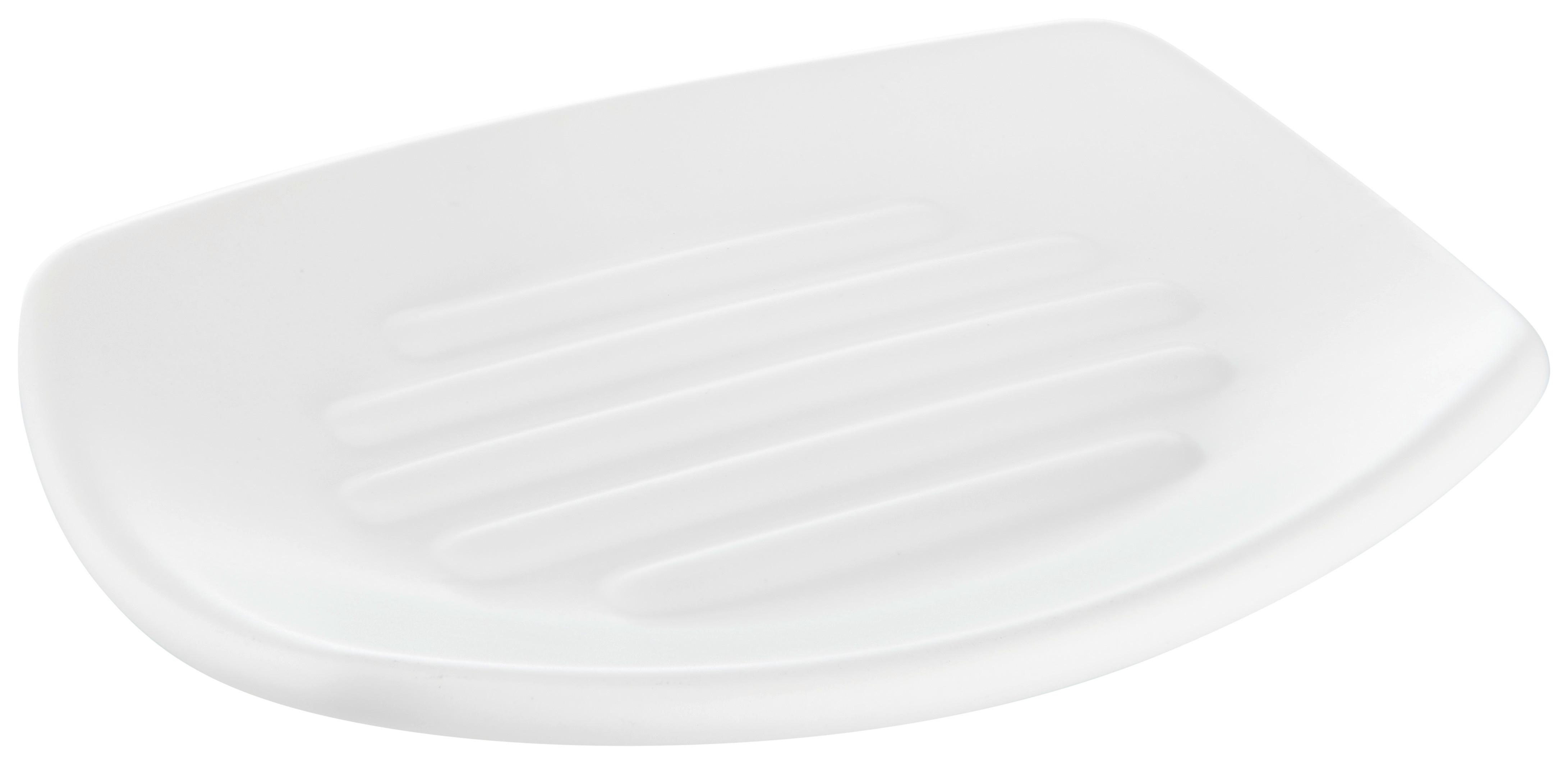 MÝDLENKA MELRINA -EXT- - bílá, Konvenční, keramika (13,5/9,7/1,9cm) - Modern Living