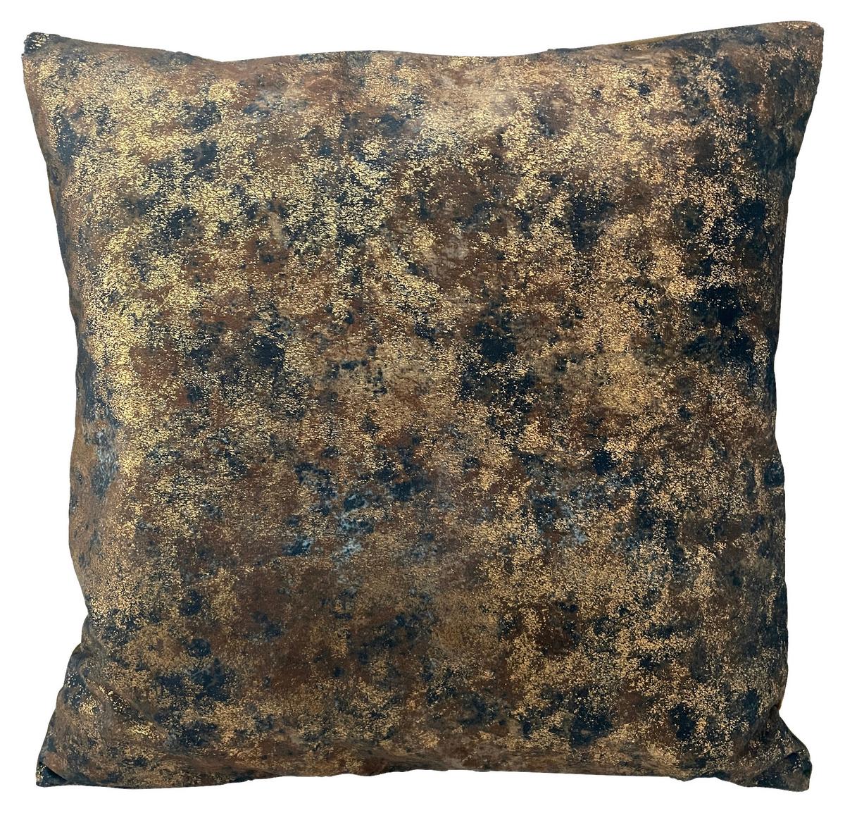 Zierkissen Belina - Goldfarben, ROMANTIK / LANDHAUS, Textil (43/43cm) - James Wood