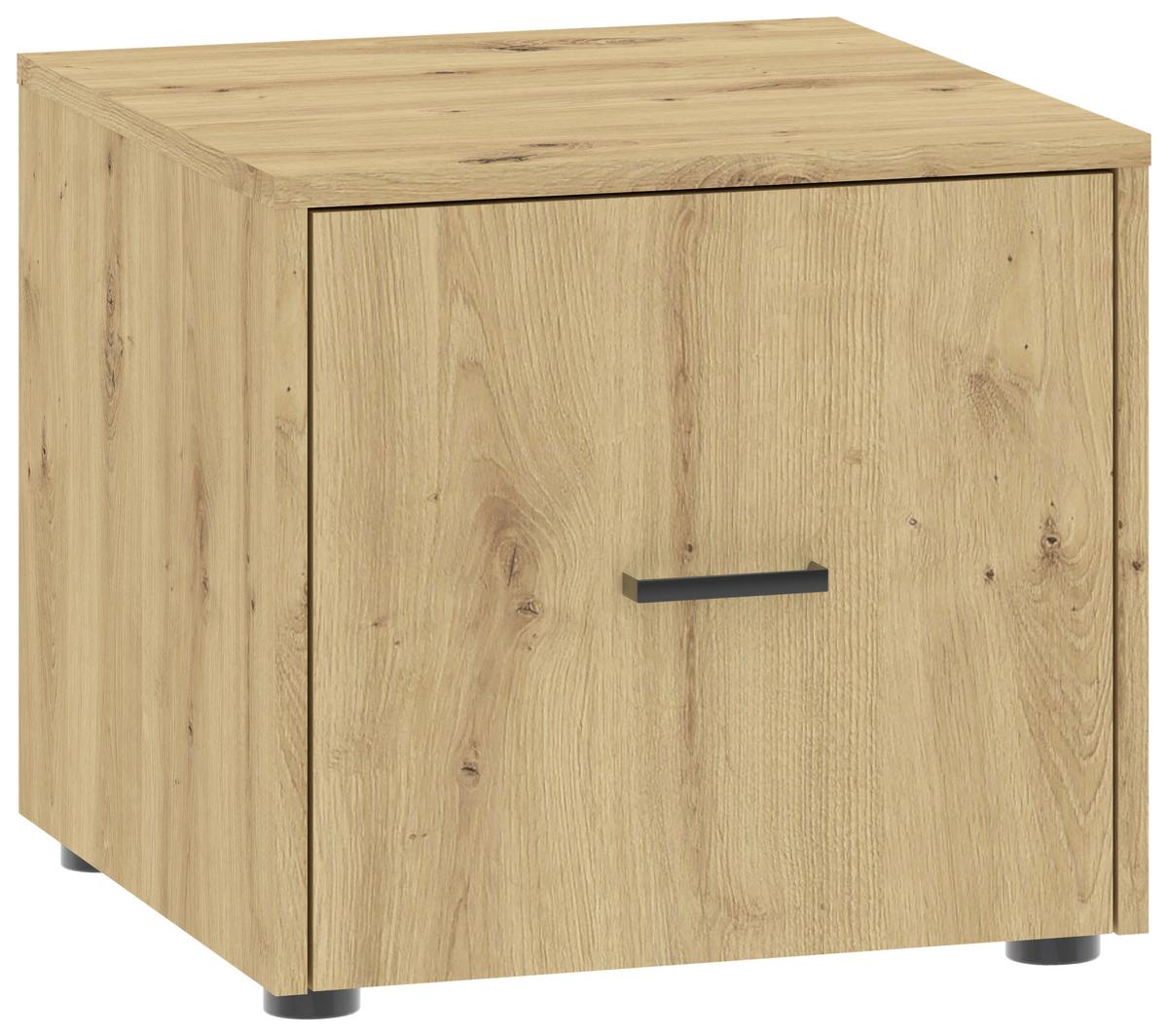 Aufsatzschrank Kivo Eiche Artisan Dekor, B: 45 Cm - Eiche Artisan, Basics, Holzwerkstoff (45/39,8/52,1cm)